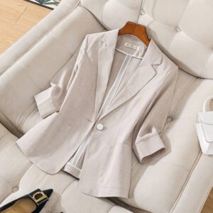 Coat For Women New Summer High-grade Temperament Top Half Sleeve