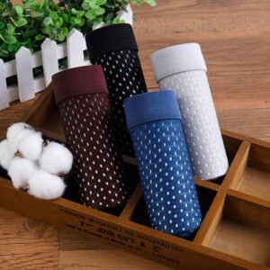 Men's Mesh Seamless Boxer Ice Silk Underwear