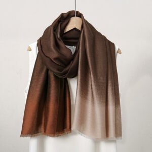 Fashion Commuter Simple Style Plain Long Scarf