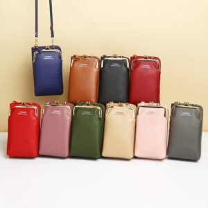 Mobile Phone Bag Female Crossbody Vertical Multi-function