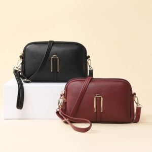 Women's Solid Color Mobile Phone Simple Messenger Bag