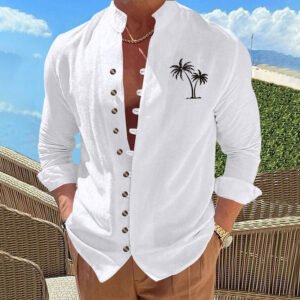 Coconut Vintage Print Slim Men's T-shirt