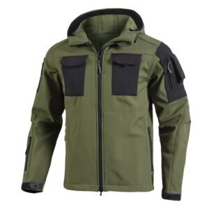 Soft Shell Beetle Top Fleece-lined Windproof Waterproof Jacket